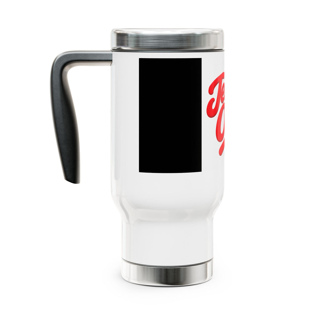 Travel Mug — "Jersey OG's" Red Script Stainless Steel 14oz