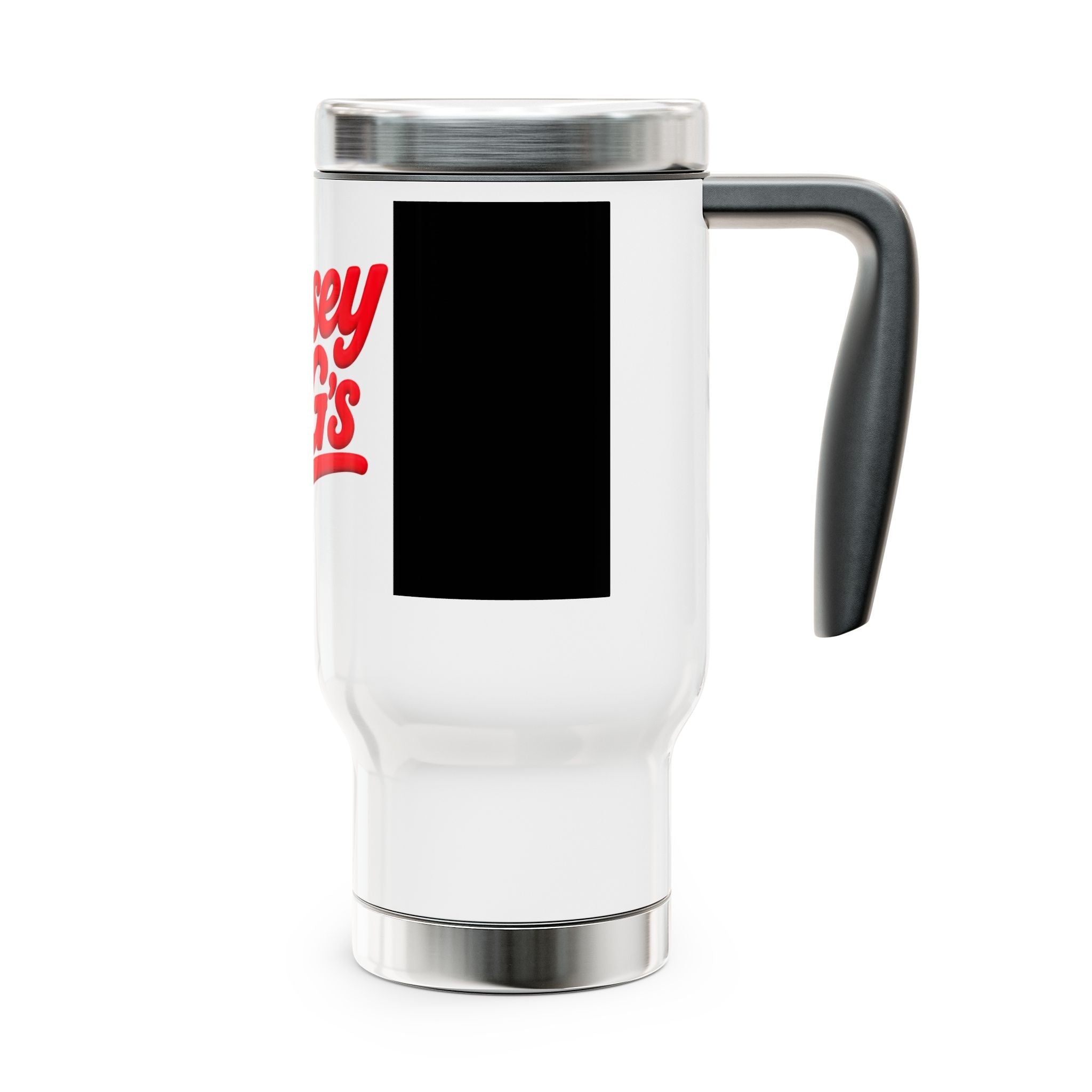 Travel Mug — "Jersey OG's" Red Script Stainless Steel 14oz