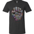 BLACK HEATHER - 3005CVC - FRONT