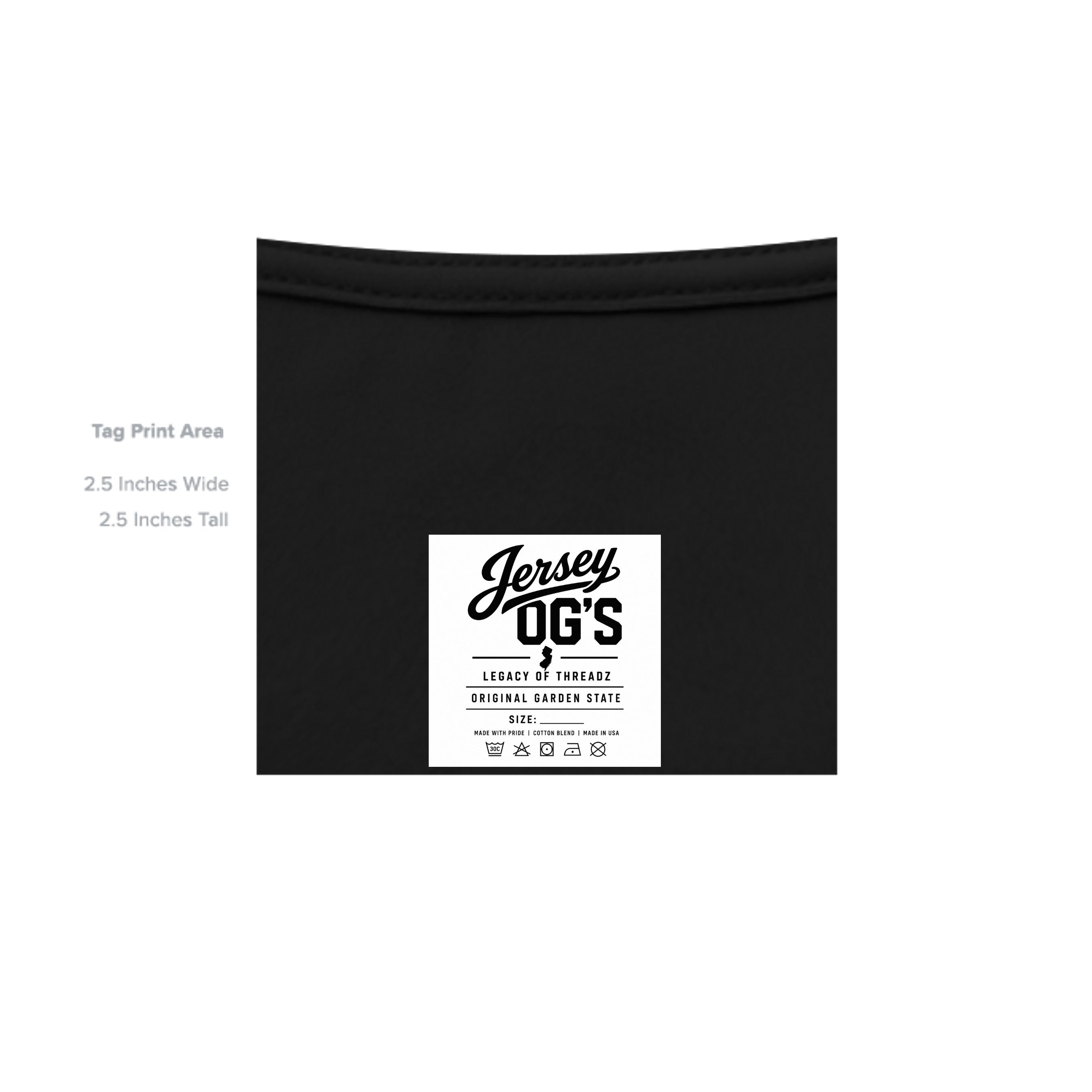 BLACK HEATHER - 3001CVC - INSIDE_TAG_LINE